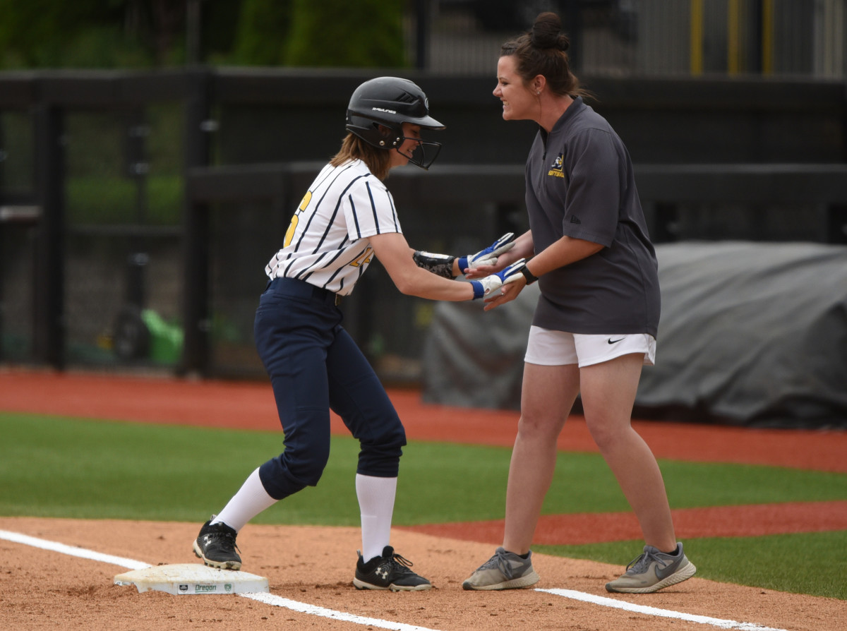 Lakeview Grant Union 2A:1A softball final Taylor Balkom 4